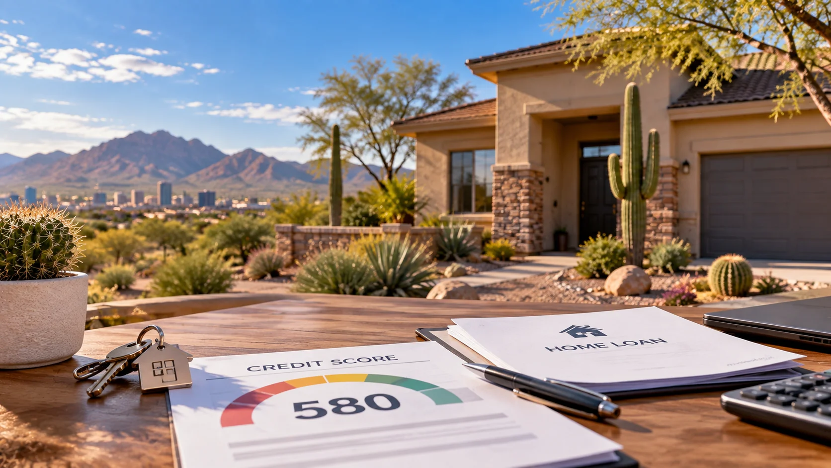 Can You Buy a House With a 580 Credit Score in Arizona?