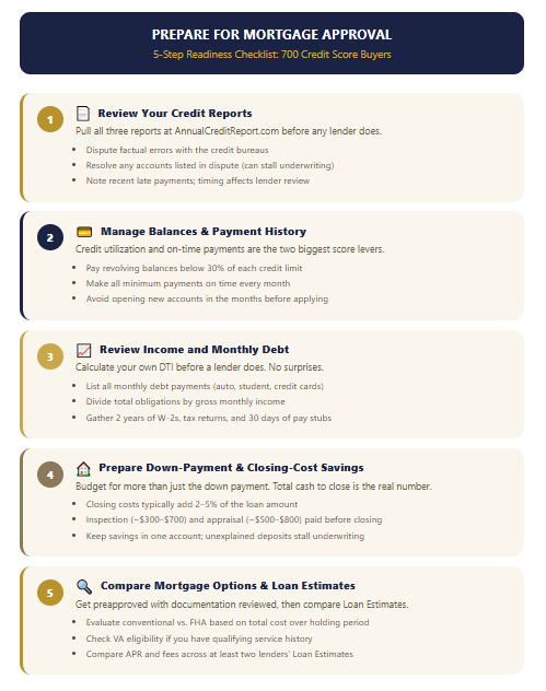 Prepare for Mortgage Approval